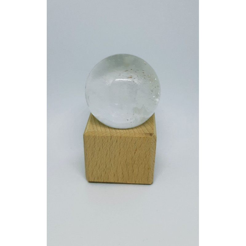 Sphère quartz ou cristal de roche
