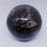 Sphère quartz morion