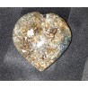Coeur quartz inclusions opale