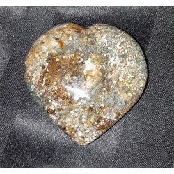 Coeur quartz inclusions opale