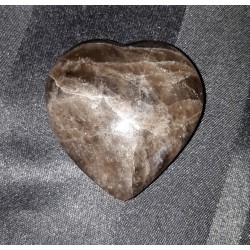 Coeur quartz morion