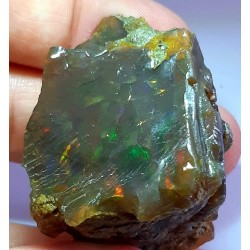 Opale noire d'Ethiopie Brute