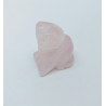Chat en quartz rose