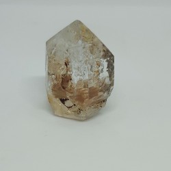 Prisme quartz à inclusions latérite