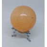 Sphère sélénite orange