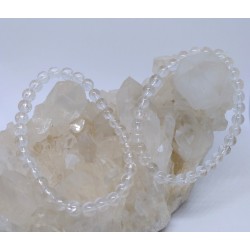 Bracelet quartz perles 6mm