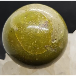 Sphère opale verte