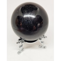 Sphère tourmaline noire