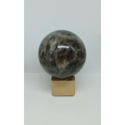Sphère quartz morion