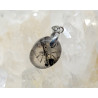 Pendentif quartz tourmaline