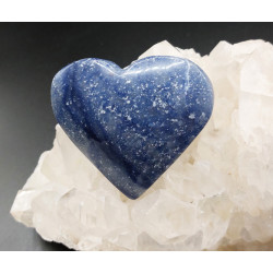 Coeur quartz dumortiérite