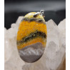 Pendentif jaspe bourdon ou bumblebee