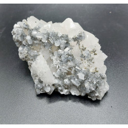 Superbe amas de Quartz, calcite et pyrite