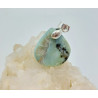 Pendentif opale bleue du Pérou